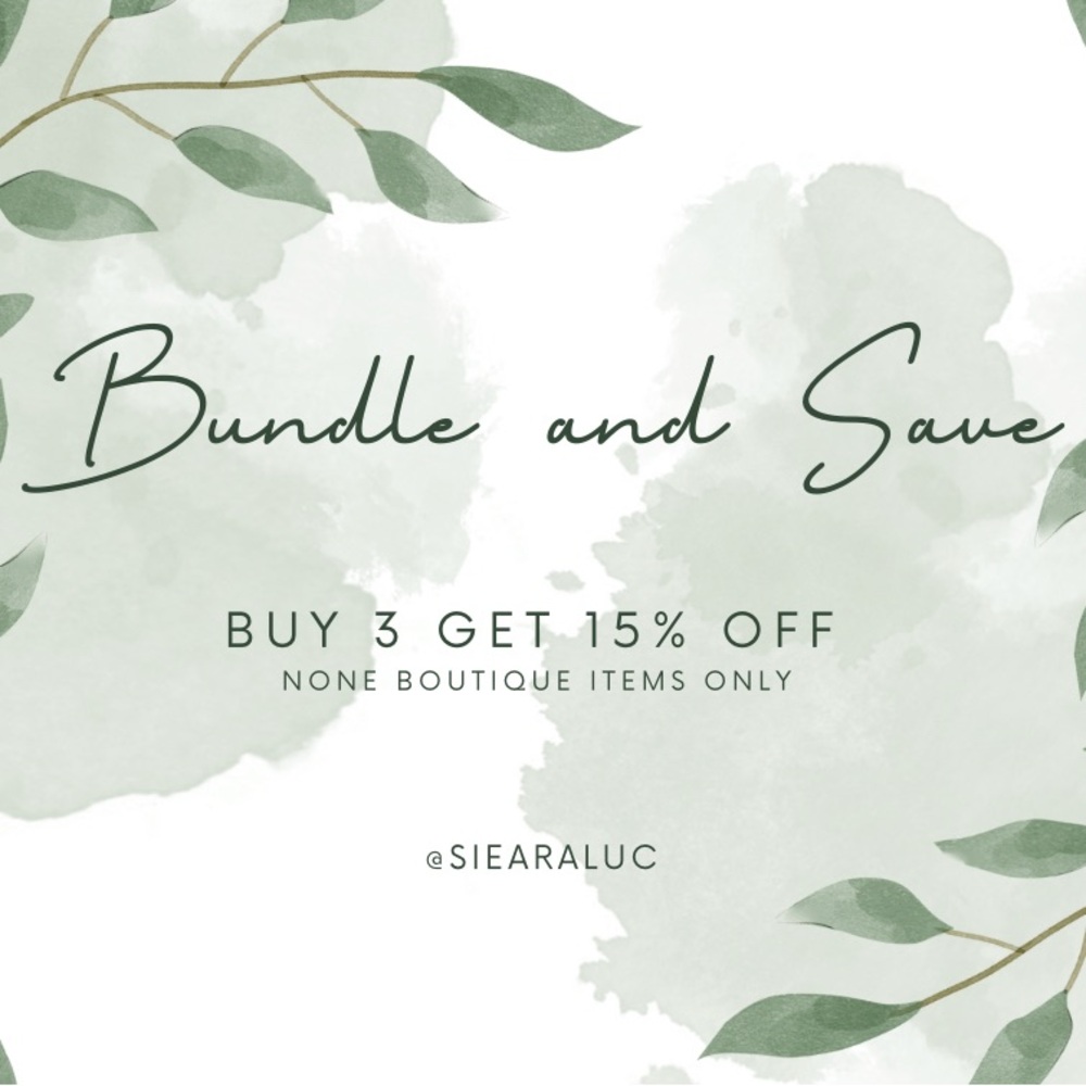 Bundle and Save!